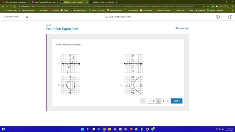 Which relation is a function?-example-1