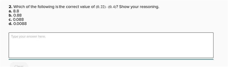 2. Which of the following is the correct value of ? Show your reasoning.-example-1