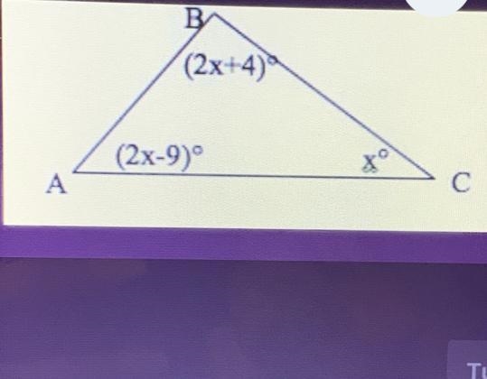 I need helpp pleaseee!! Find the measure of Angle B-example-1