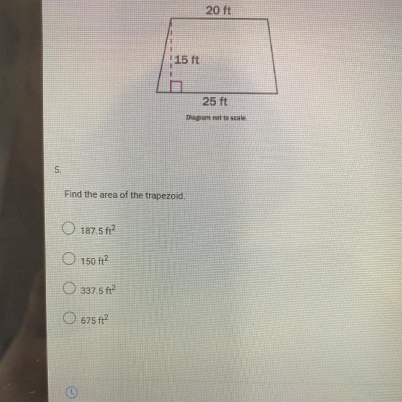 Find the area of the trapezoid-example-1