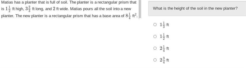 What is the height of soil?-example-1