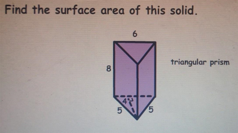 10 POINTS, please explain your answer ik so confused about how to get surface areas-example-1