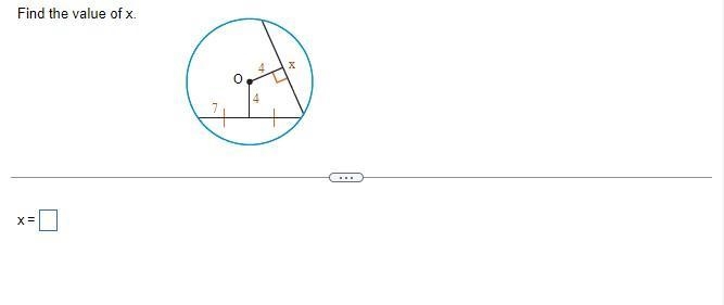 ASAP HELP HIGH POINTS find the value of x.-example-1