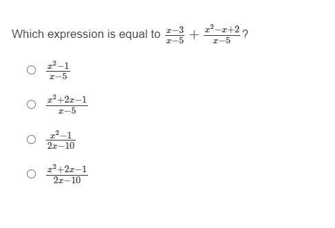 Which expression is equal to...-example-1