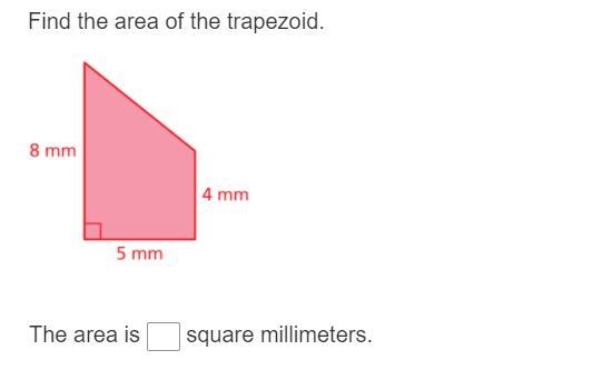 Find the area of the Trapezoid (please try and explain if you can).-example-1