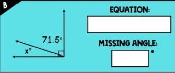 What is the equation and missing angle-example-1