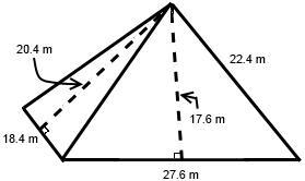 Which expression represents the total surface area, in square meters, of the rectangular-example-1