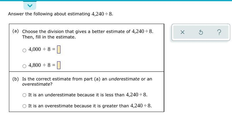 Answer the following about 4,240/8 estimating.-example-1