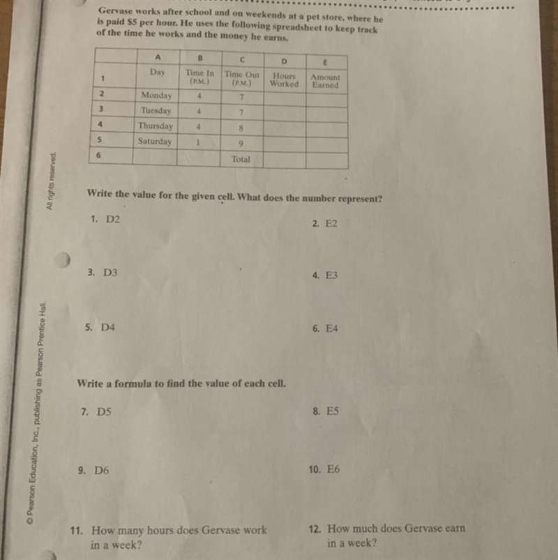 Using spreadsheets to Organize Data (PLEASE HELP)-example-1