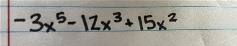 1. Factor out the Great common factor from the terms of a polynomial.-example-1