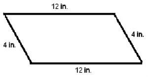 **Please hurry** What is the perimeter of the polygon shown below? A. 16 in. B. 32 in-example-1