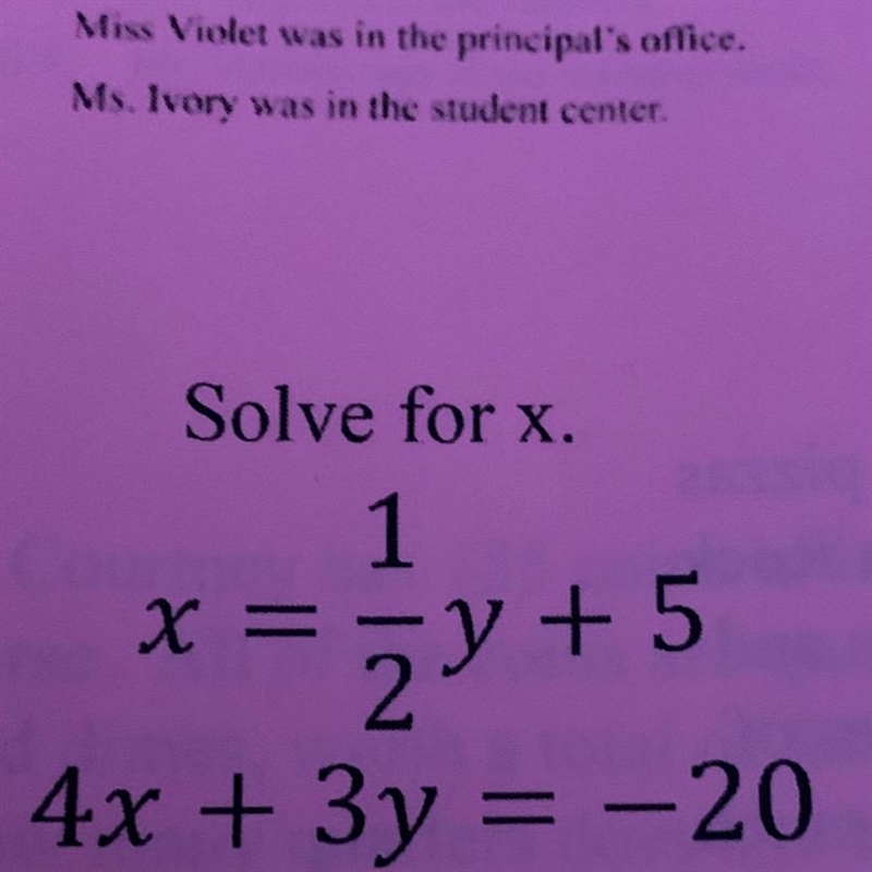 Solve the equation to get x-example-1