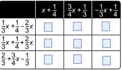 Match each expression to its equivalent expression.-example-1