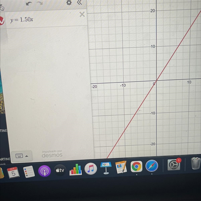 HELP Bottles of water sell for $1.50 each. Graph the relationship between the number-example-1