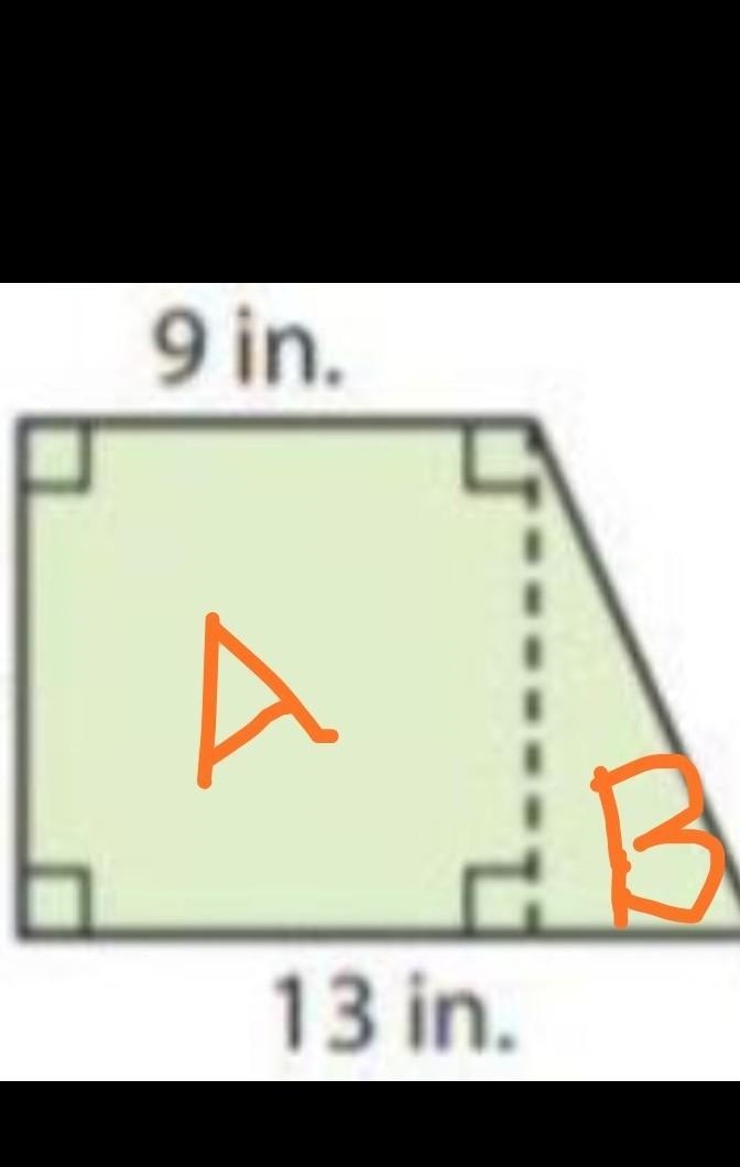 Find the area of each composite figure.-example-1