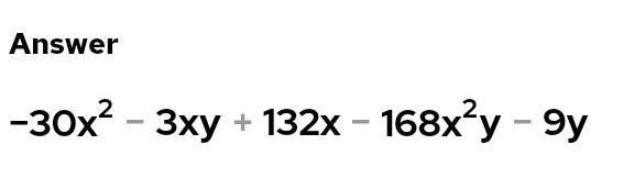 3x[-5(2x+5y+1)-7(-3y+8xy-7)]+9y(x-1) HELP PLEASE!! 50 POINTS-example-1