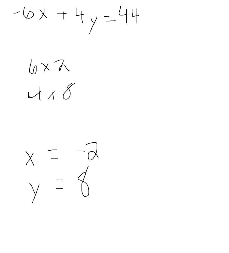 Find the solution and enter your answer as an ordered pair (x, y). Be sure to include-example-1