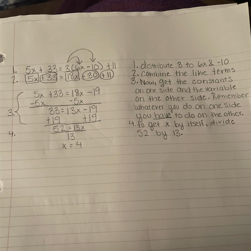 Would appreciate if someone helped me with this. With the distributive property and-example-1