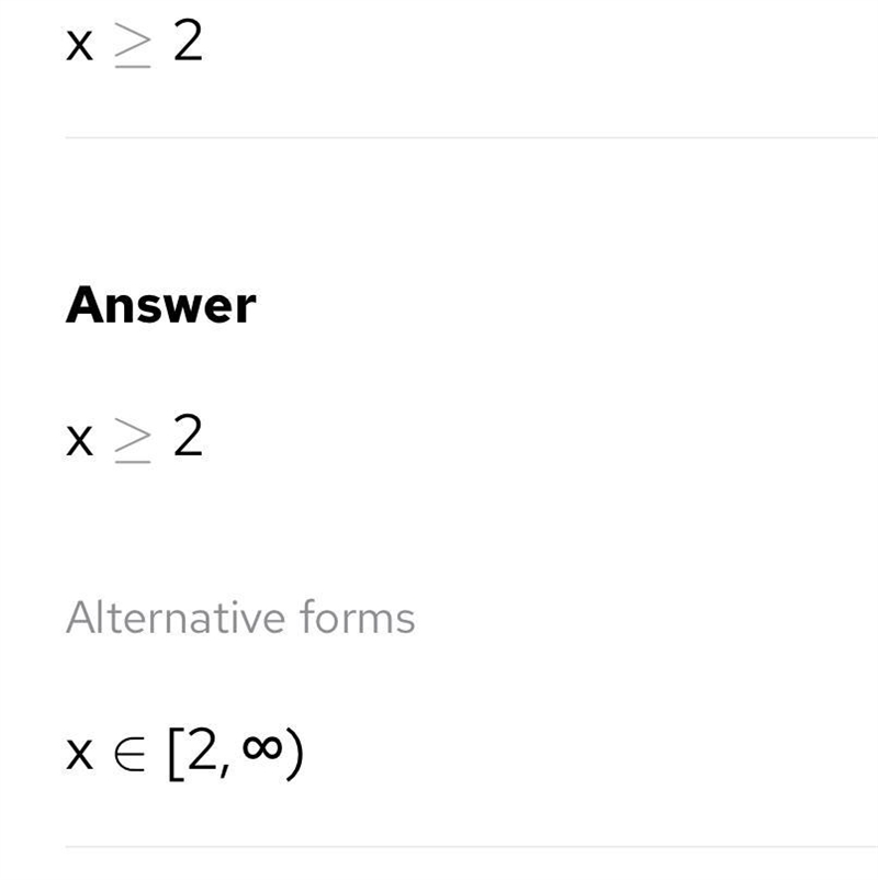 Solve the equation 3x-5< 8x-1/2 x+7≤ 4x+1-example-1