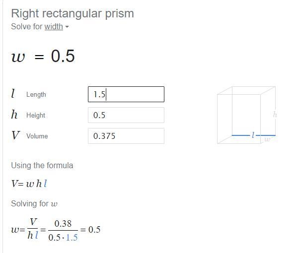 Deena has a tool box in the shape of a right rectangular prism. The volume of the-example-1