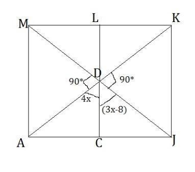 ∠ADC and ∠CDJ are complementary angles. What is the m∠ADC? *Hint, first find the value-example-1