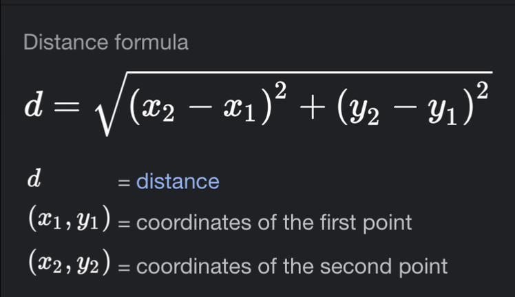 Hey! Can someone help me with find the distance between two points. Thank you so much-example-1