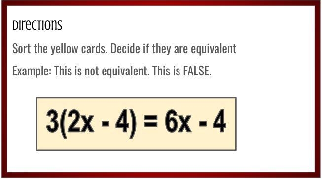 PLEASE HELP!!! Equations Sort and Equivalent Expressions-example-3