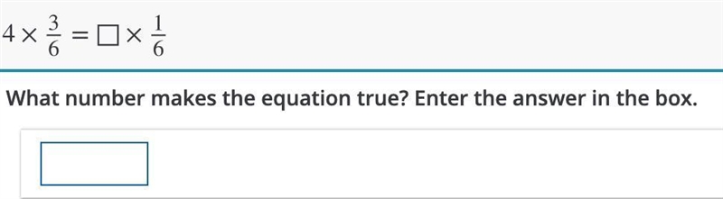 Help 4 X 3/6 = ? X 1/6-example-1