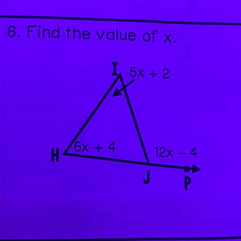 Find the value of x. please help!!!-example-1