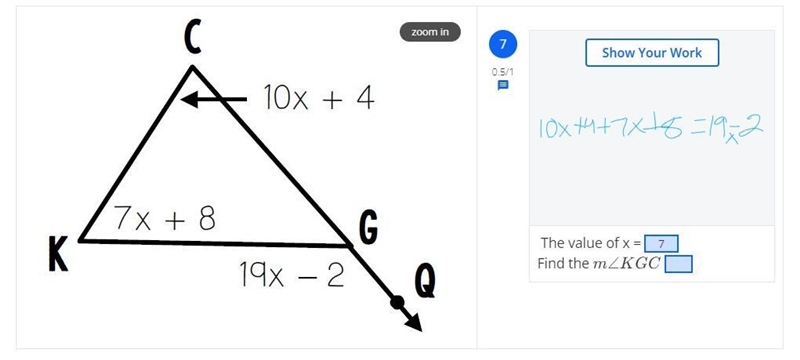 Can you please find the angles with the angles shown? Like the-example-1