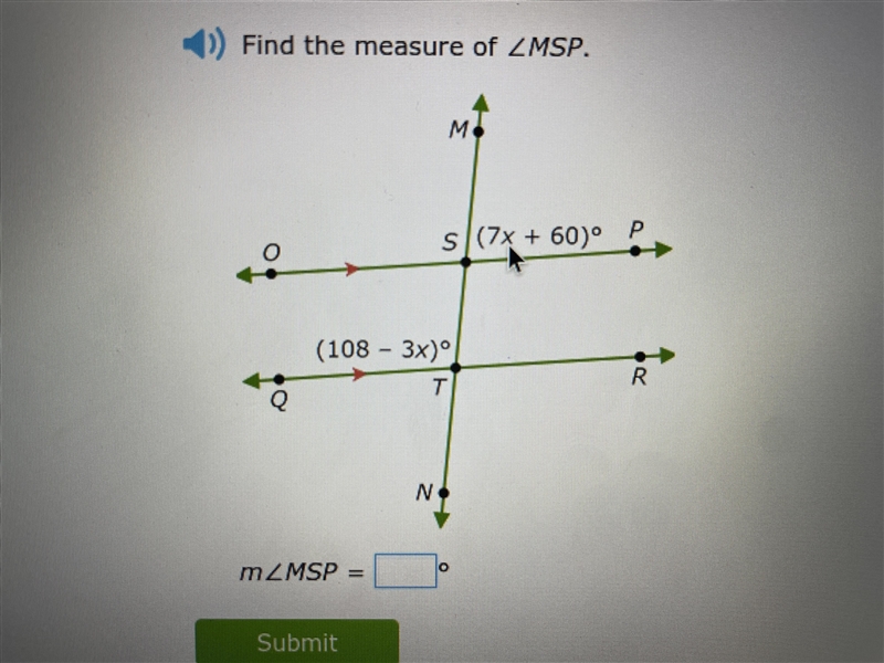 Hi! This assignment is due soon! Can someone help me with transversals of parallel-example-1