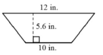 Find the area of this composite shape. please help Find the area of this trapezoid-example-2