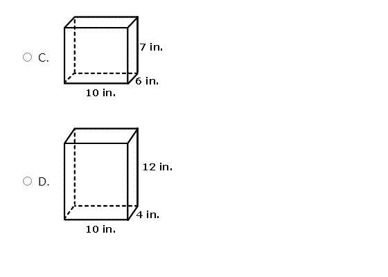 Which rectangular prism has the same volume as figure 1? 20 points!!!-example-2