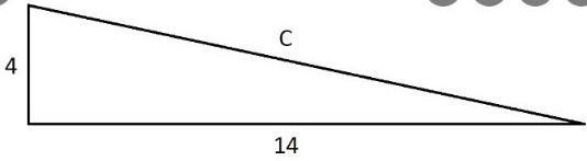 What is the hypotenuse? Round to the nearest tenth.-example-1