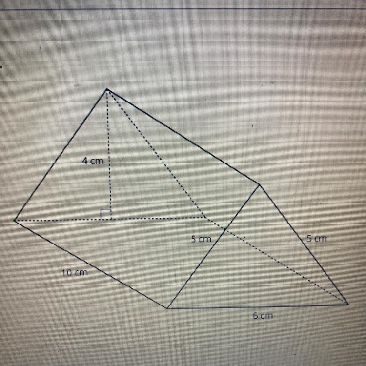 Please solve for the volume and surface area, Help this is due today!!!!!!!!!!!!!!!!-example-1