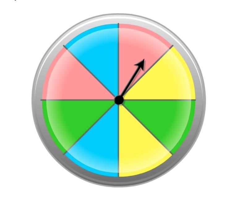 (UNIFORM AND NON-UNIFORM PROBABILITIES) Find P(blue)-example-1