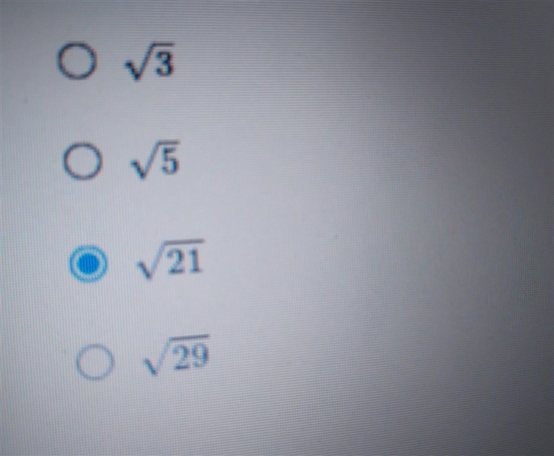 What is the distance, in units, between the points (-3, 1) and (2, -1)? ​help pls-example-1