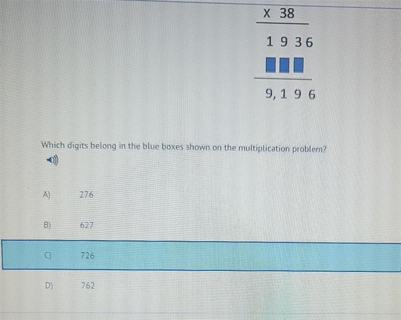 242 X 38 1 9 36 9,1 96 Which digits belong in the blue boxes shown on the multiplication-example-1