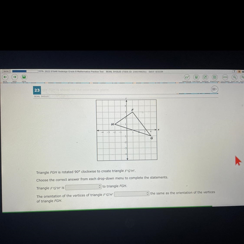 Question on photo 1. A. Congruent B. Similar but not congruent C. Not similar 2. A-example-1