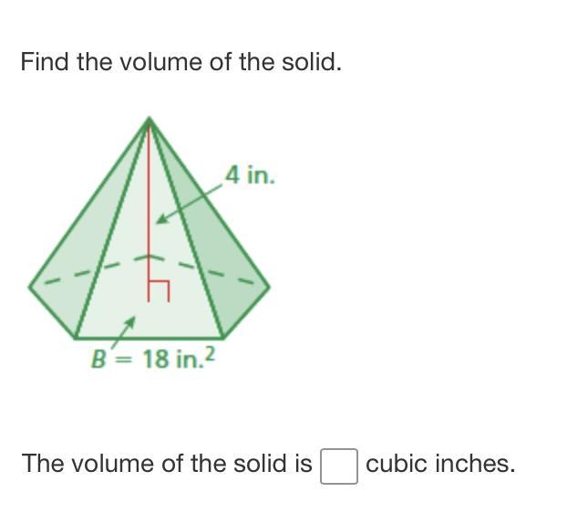 Find the volume of the solid.-example-1