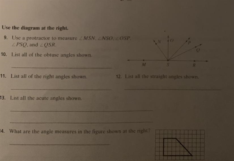 (Angles) Use the diagram at the right-example-1