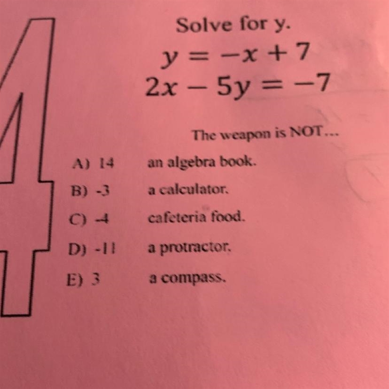 Solve the equation to get the value y-example-1