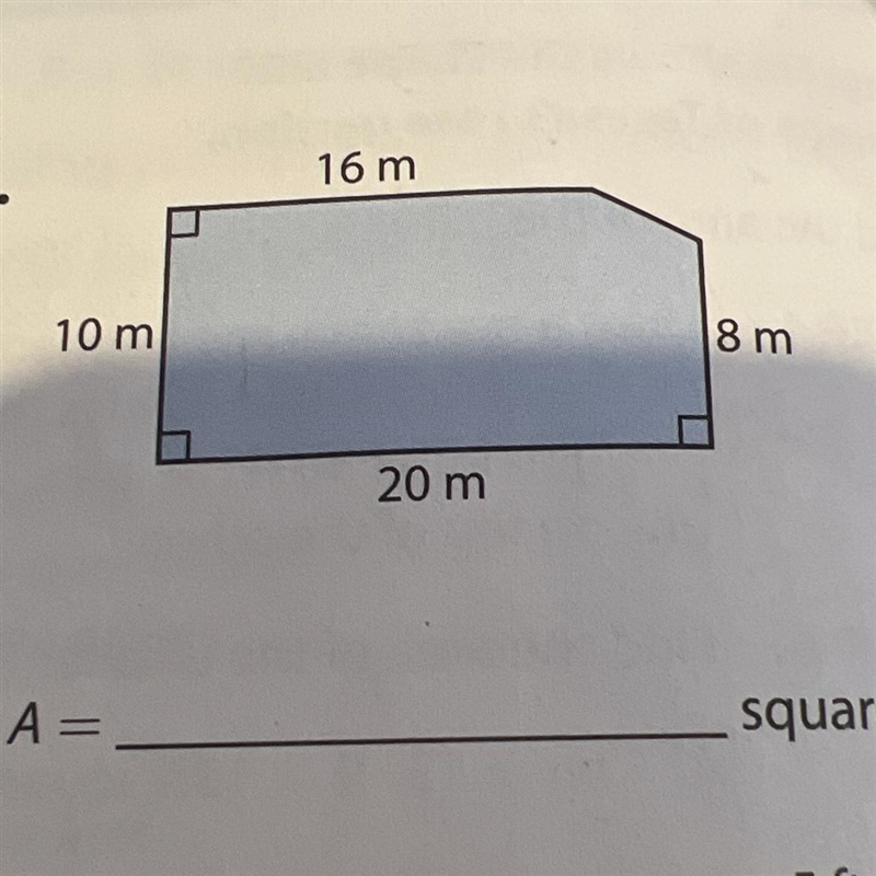 Find the area of the polygon-example-1