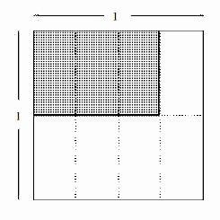 Referring to the Fig. in Question #26, find the product represented by the shaded-example-1