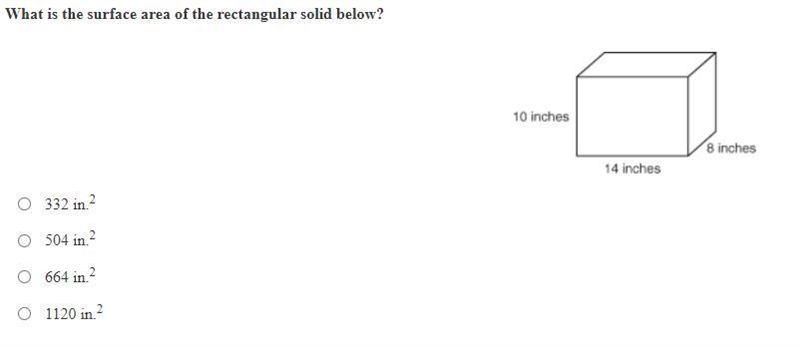 What is the surface area of the rectangular solid below?-example-1