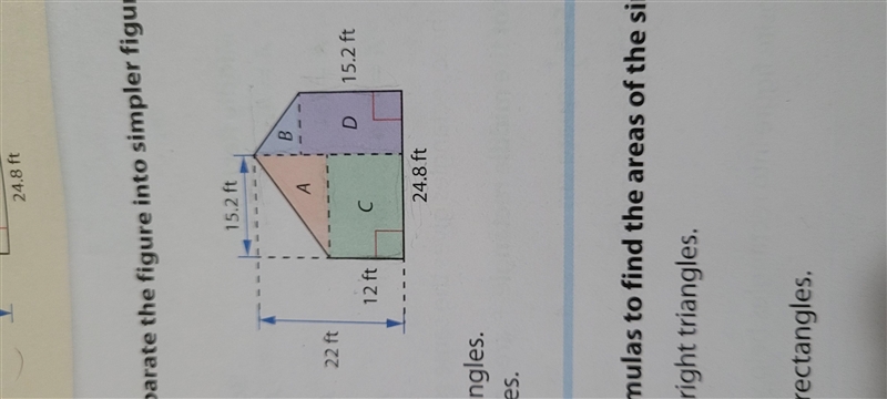 What are the dimensions of Triangle A and Triangle B? Explain. Also are the dimensions-example-1