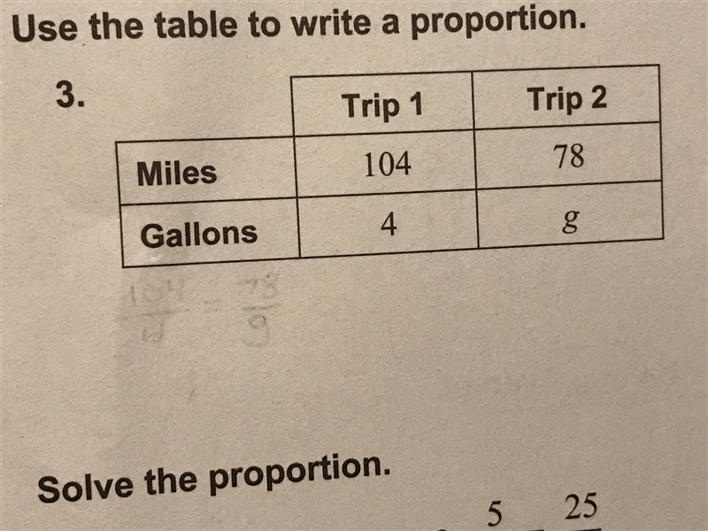 This question on math and needs to be written a proportion-example-1