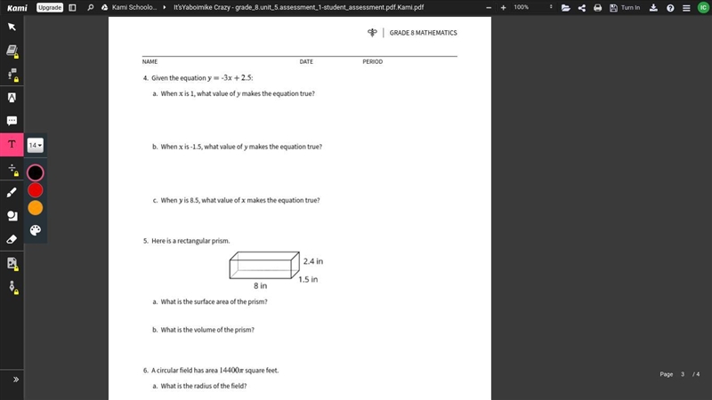 Select all the equations that correctly represent the relationship between Jada’s-example-4