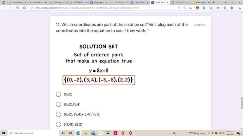 Please help me on my math problems screenshots are below-example-1