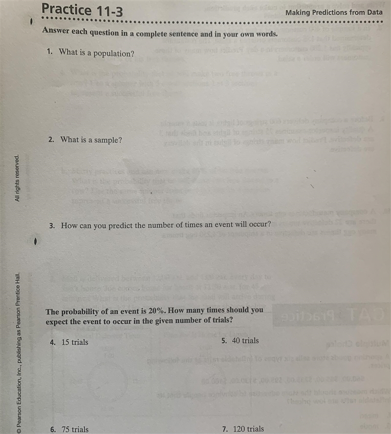 Making Predictions from Data (PLEASE HELP)-example-1